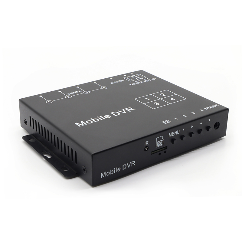4CH AHD 1080P Mini Mobil DVR Dəstəyi TF Kart Saxlama