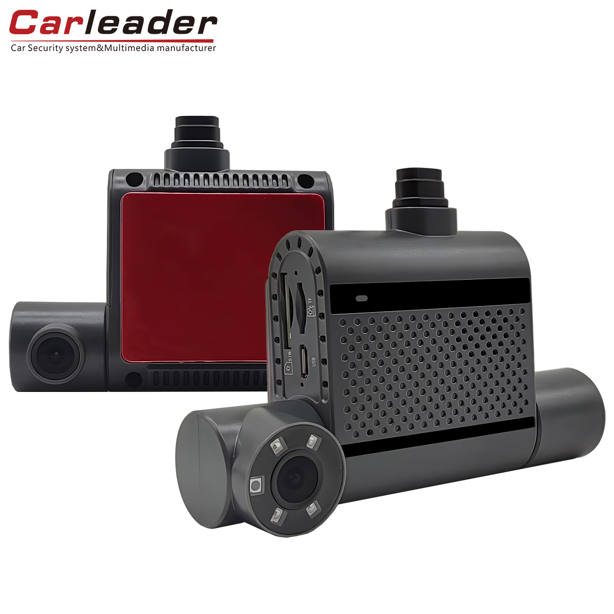 Sürücü, qoruyan, qorunan Carleader Dual-Kanal DVR Qeyd HD 1080p tire kamera