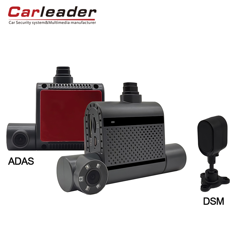 Carleader 3ch HD DVR Donanma idarəetmə üçün AI Dash Kamera