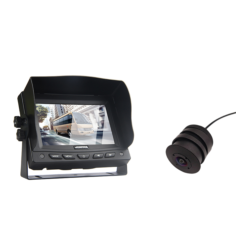 5 düymlük AHD Monitor və 28mm Bumper Mount Arxa View Kamera dəsti