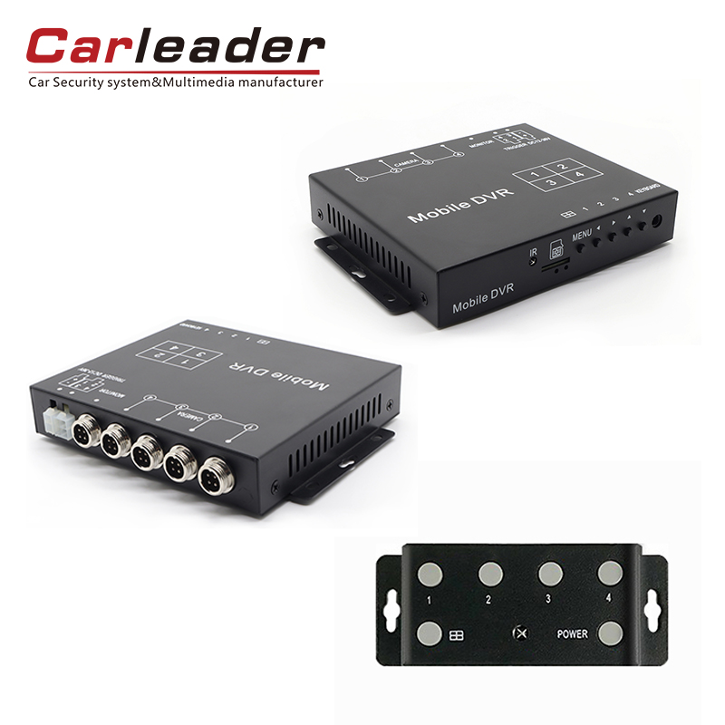 Carleader 1080p AHD Quad Split Nəzarət Qutusu Qeyd funksiyası ilə: Hamınızın bir nəqliyyat vasitəsi nəzarət mərkəzi