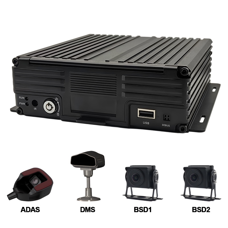 Carleader 8CH AI HDD Mobil DVR Dəstəyi ADAS+DMS+BSD ilə Donanmanızın Təhlükəsizlik İdarəetməsini yüksəldin