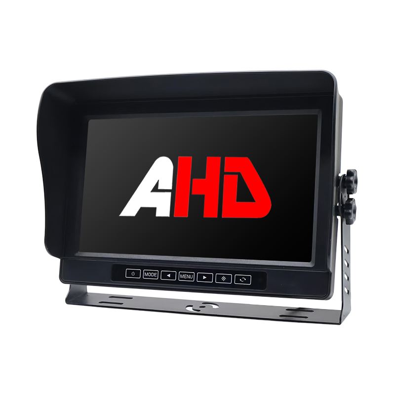 Carleader 10.1 düym IP69K suya davamlı 2 kanallı AHD girişləri toxunma düymələri avtomobil monitoru