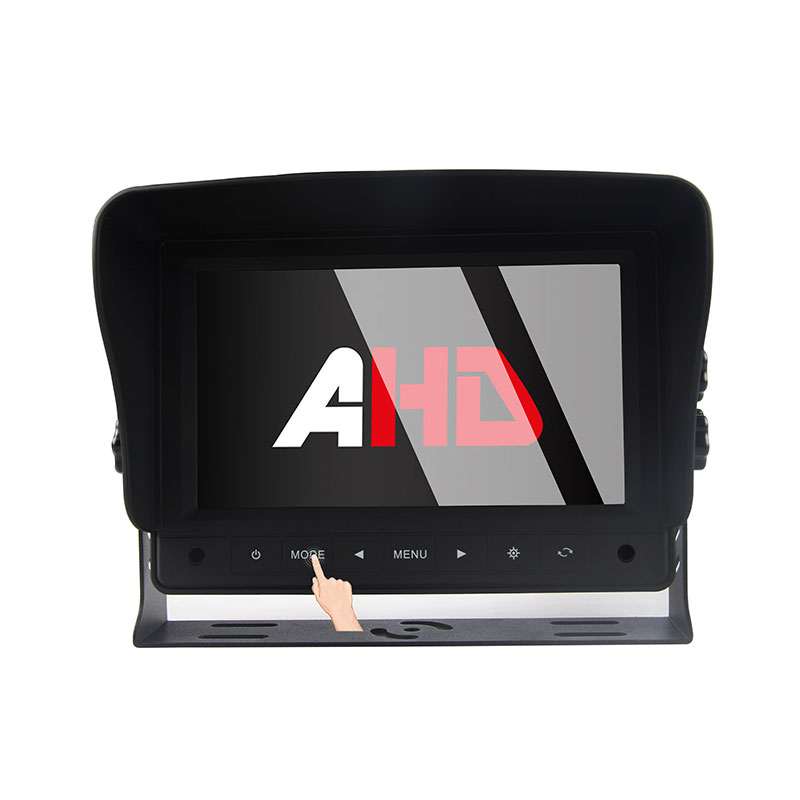 Carleader 7 Düymlük Toxunma Düymələri 2CH Ağır Yük AHD Avtomobil Montior