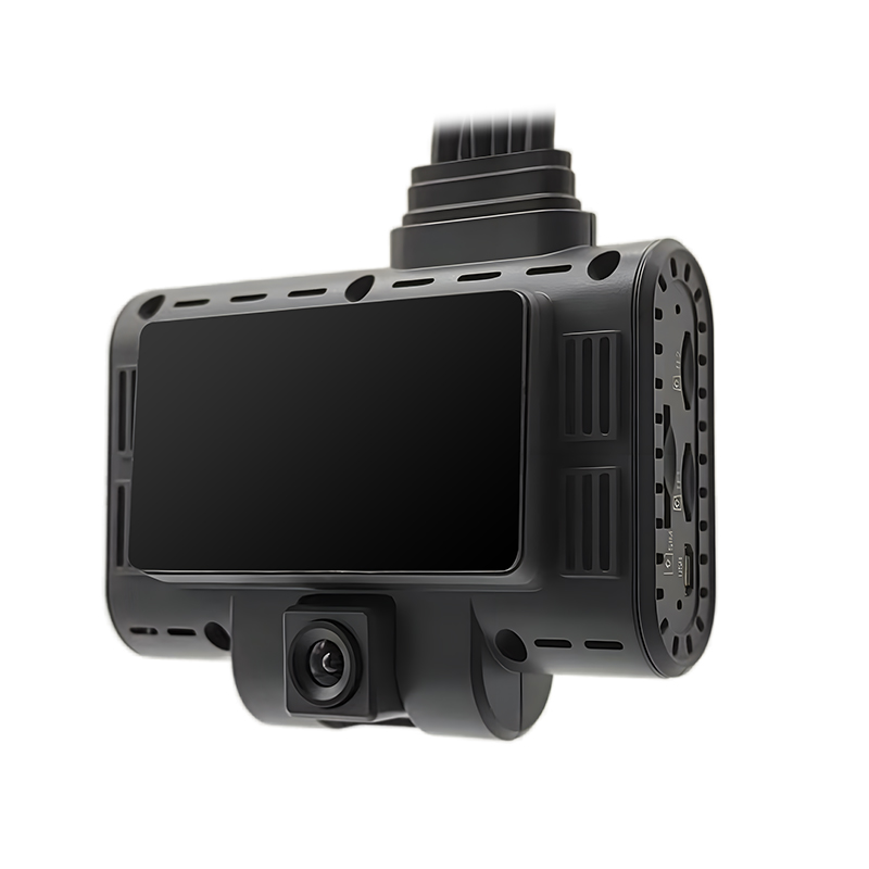 Donanma Vasitələri üçün 4G GPS, ADAS, DSM və WiFi ilə 3CH DVR AI Dash Kamera