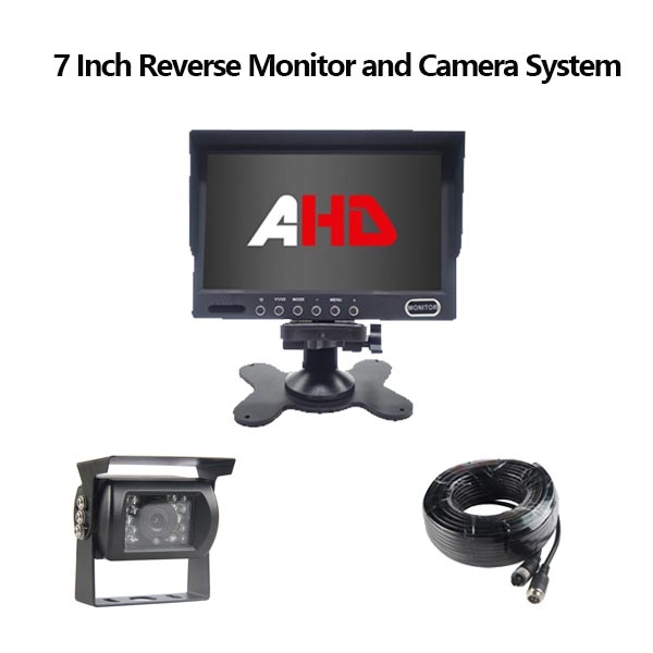 7 düymlük AHD Avtomobil Arxa View Monitor və Kamera Kit