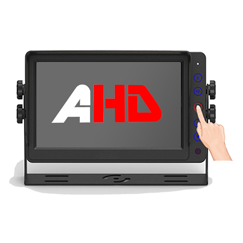 AHD Video Girişləri və Uzaqdan İdarəetmə ilə 7 düymlük Ticarət Vasitəsinin Monitoru