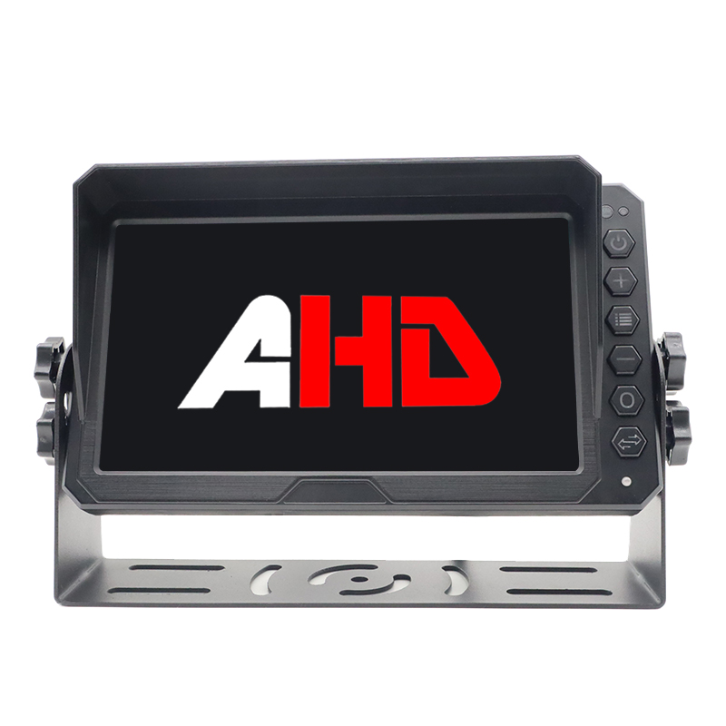 7 düymlük LCD 2 kanallı ağır yük maşını AHD monitoru