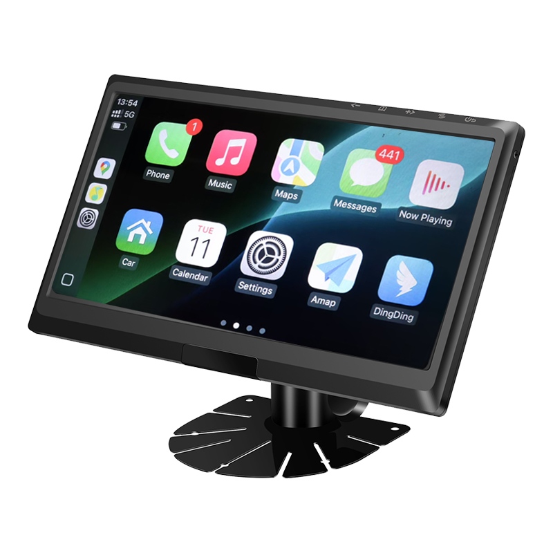 9 düymlük IPS AHD Siqnal Girişi Avtomobil Monitoru CarPlay Multimedia Dəstəyi